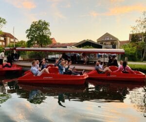 Rose cruise i vandcykel